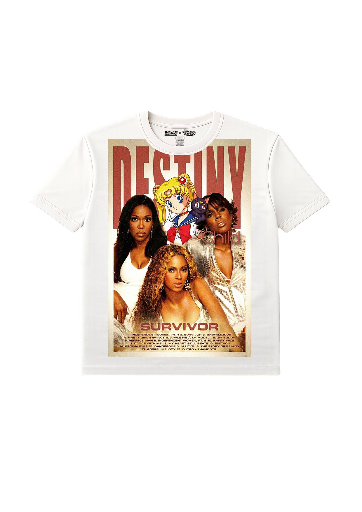 AFC 90's-2000's Divas Tee - White